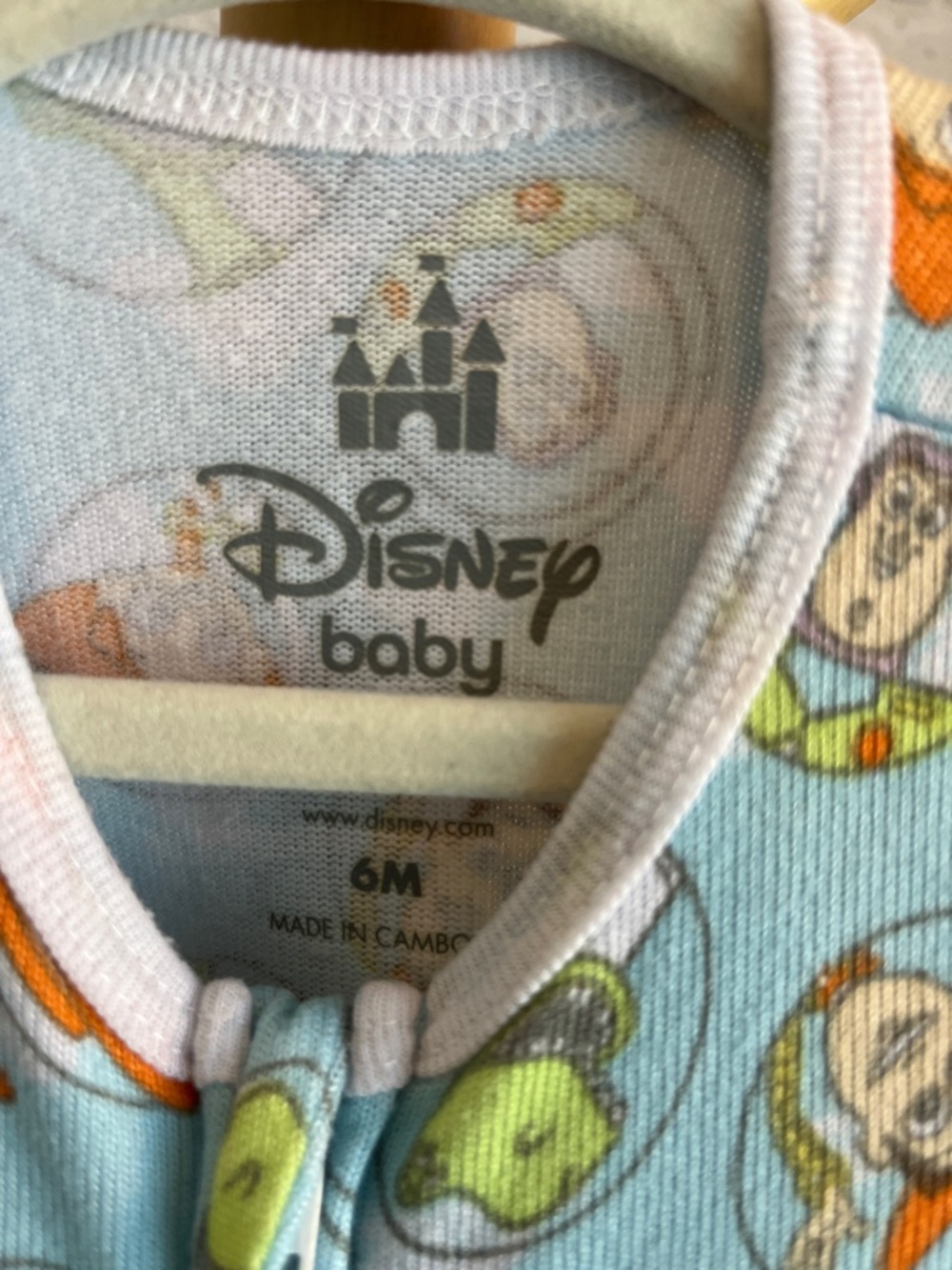⭐️⭐️ PICK 5 / $20 Disney Toy Story Blue One-Piece Pajamas - Picture 5 of 5